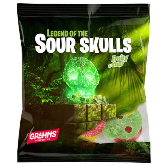 Grahns GRA Sour Skulls 14 X 60 G