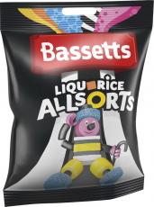 Bassetts Bassetts Liqourice Allsorts 12 X 190 G