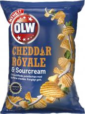 OLW OLW Cheddar Royale & Sourcream 21 X 175 G