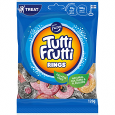 Fazer Fazer Tutti Frutti Rings 24 X 120 G