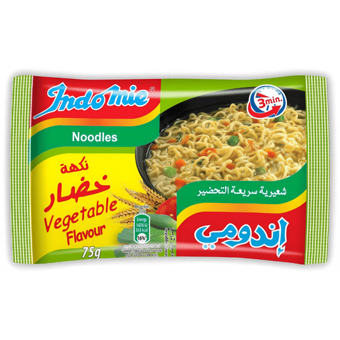  Indomie Vegetable 8 X 5 Pack X 75 G