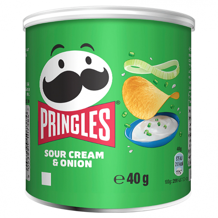 Pringles Pringles Sourcream & Onion 12 X 40 G