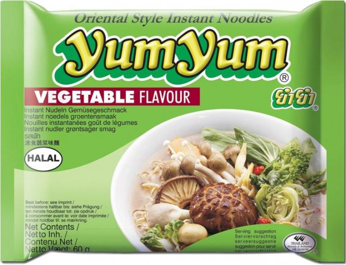 Yum Yum Yum Yum Noodle Vegetable 30 X 60 G