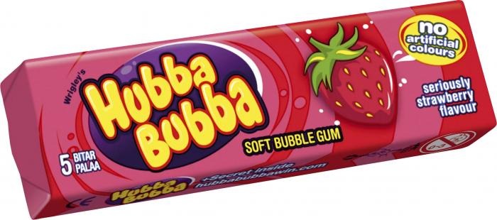 Wrigleys Hubba Hubba Strawberry 20 X 35 G