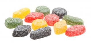 Skånekonfektyr Skåne Sour English Winegums 2 KG