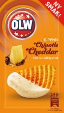 OLW OLW Dippmix Chipotle & Cheddar 16 X 24 G