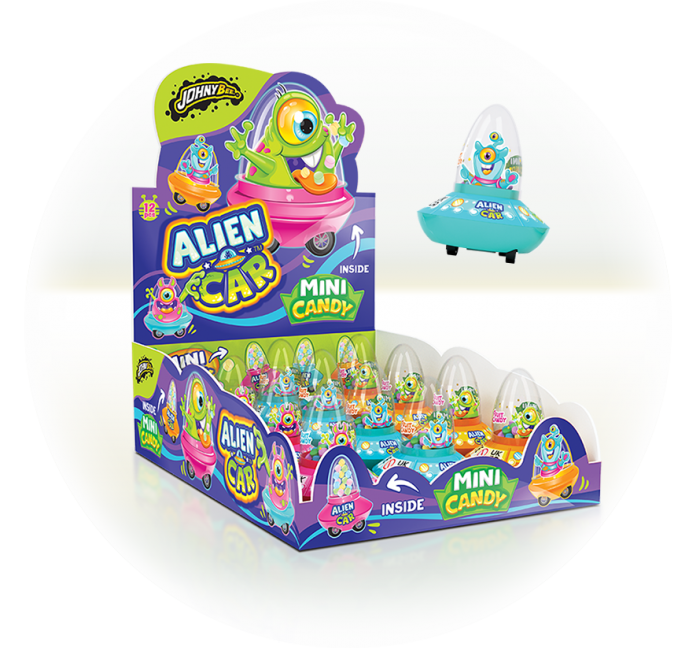 Johny Bee Johny Bee Alien Car 12 X 8 G