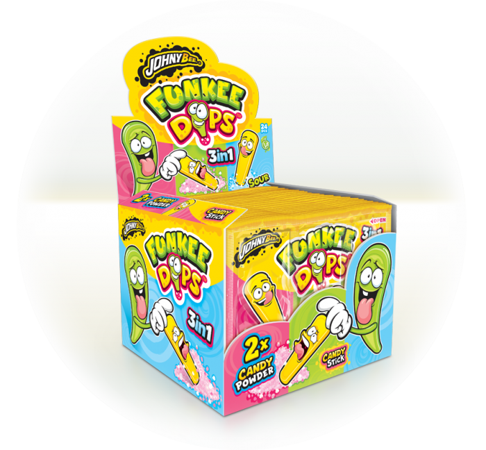 Johny Bee Johny Bee Funkee Dips 24 X 28 G