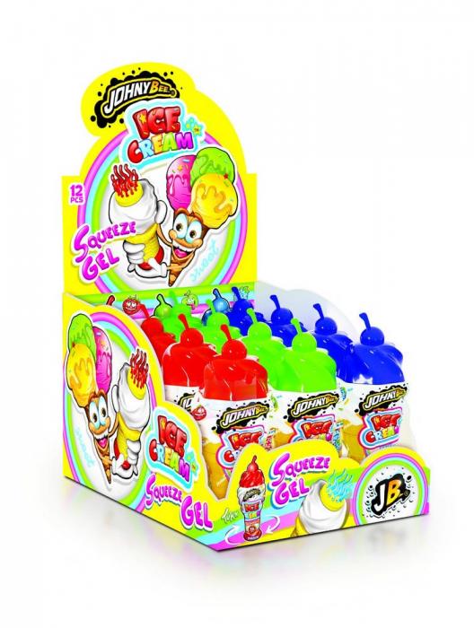 Johny Bee Johny Bee Ice Cream Squeeze Gel 12 X 25 G