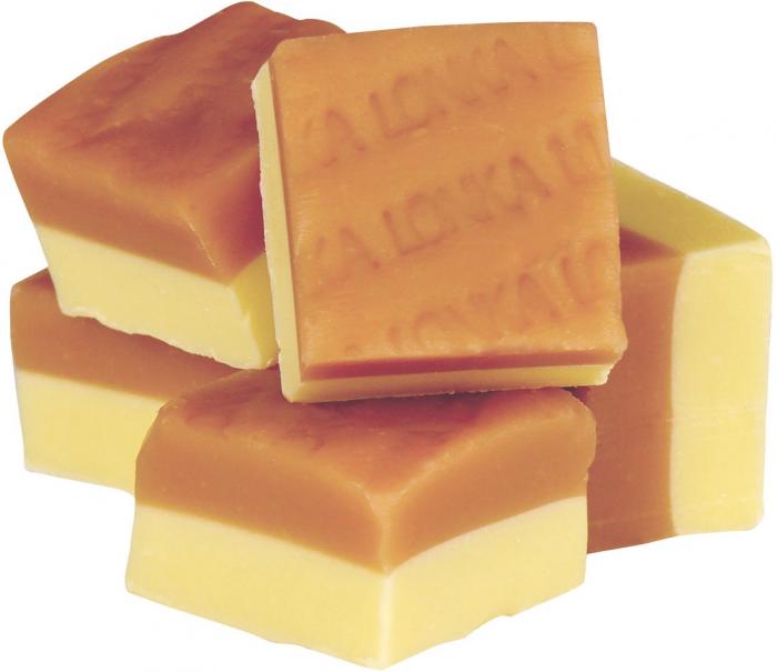 Lonka Lonka Duo Fudge Banan/Toffe 2 KG