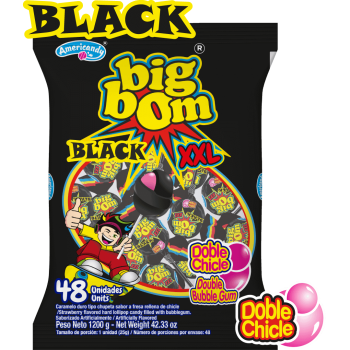 Big Bom XXL Big Bom XXL Black 48 X 25 G