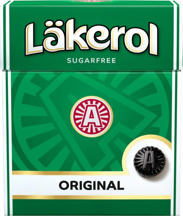 Lkerol Lkerol Orginal Grn Sockerfri 48 X 25 G