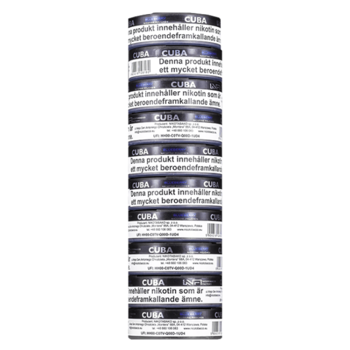  CUBA Black Blueberry Slim