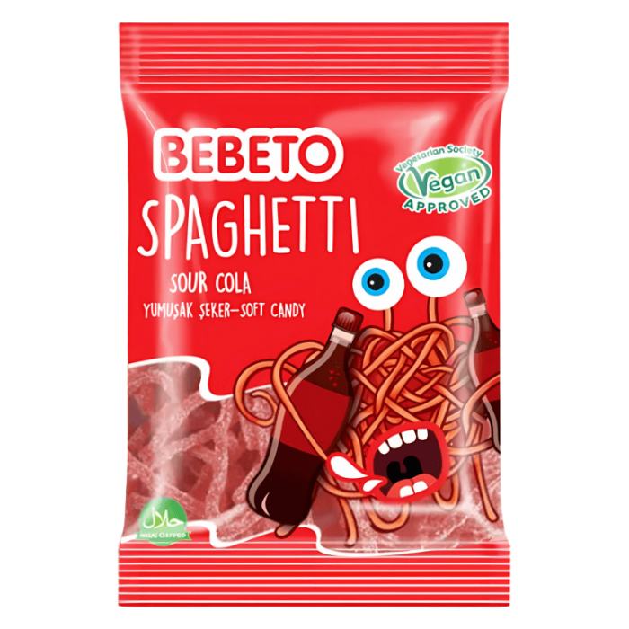  Bebeto Spaghetti Sur Cola 12 X 70 G