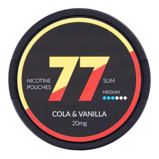  77 Cola Vanilla Slim Medium All White