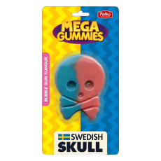  Felko Mega Gummies Swedish Candy Skull 14 X 120 G