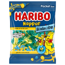  HAR Nappar Bl&aring; Hallon & Citron 24 X 80 G
