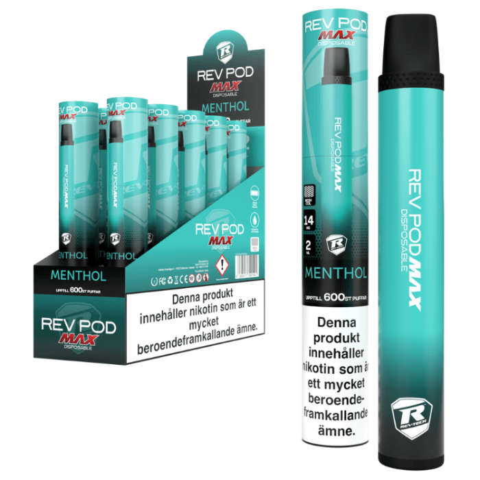  REV MAX 14 MG Menthol 10-PACK