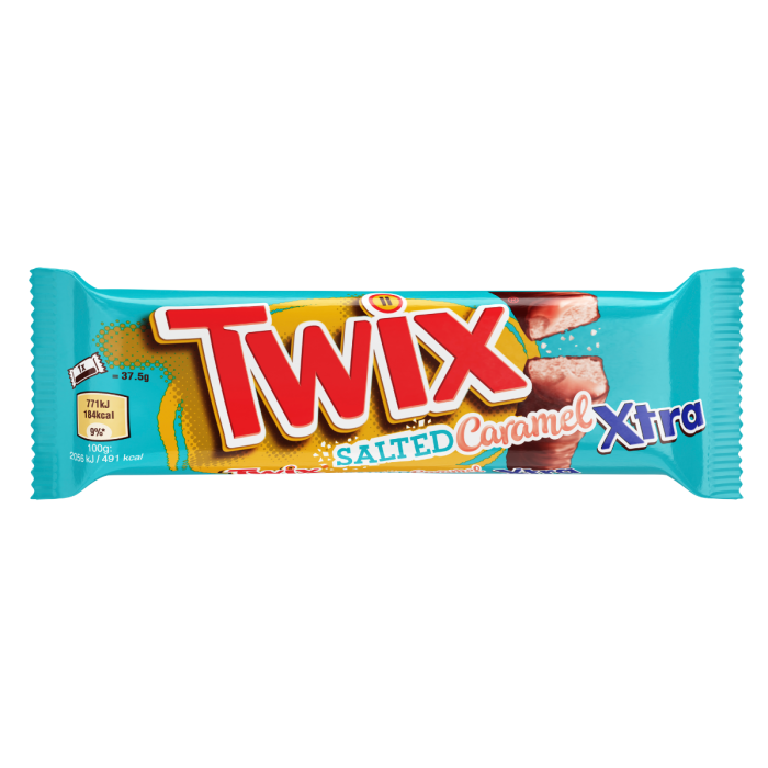 Twix Twix Xtra Salted Caramel 2-pack 24 X 75 G