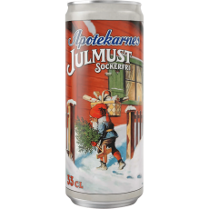  Apotekarnes Julmust Sockerfri 20 X 33 CL