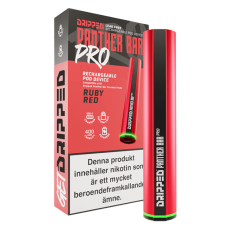  Dripped Panther Bar PRO Batteri Ruby Red 10-PACK
