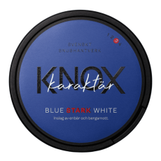  Knox Karaktär Blue Stark White Portion