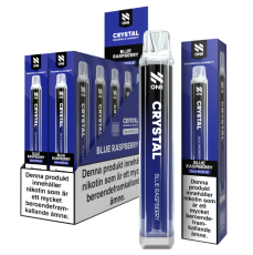  N One Crystal Blue Raspberry Vape 20 MG 10-PACK