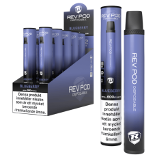  REV Disposable 10 MG Blueberry 10-PACK