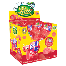 Lutti Lutti Roll Up Strawberry 24 X 29 G