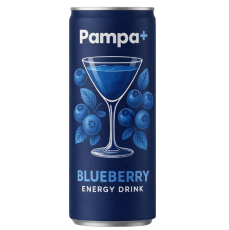  Pampa Blueberry Energy Drink 24 X 25 CL
