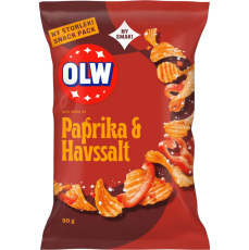  OLW Paprika & Havssalt 32 X 90 G