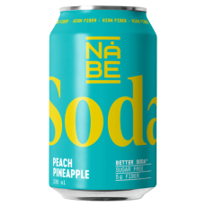  N&Aring;BE Peach/Pineapple Soda 12 X 33 CL