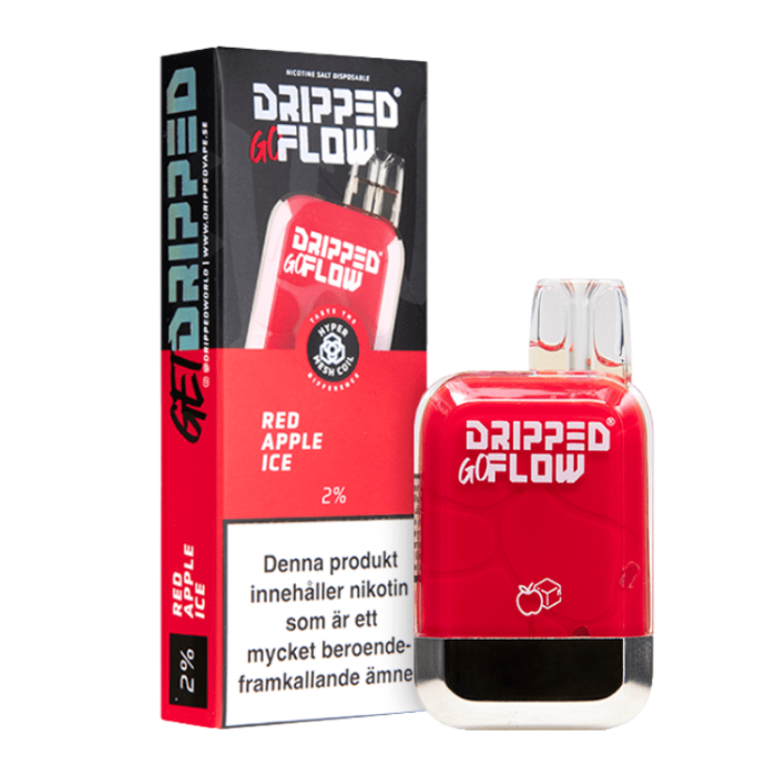  Dripped GoFlow Red Apple Ice 20 MG 10-Pack