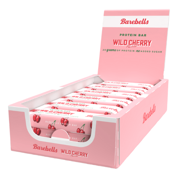  Barebells Bar Wild Cherry 12 X 55 G