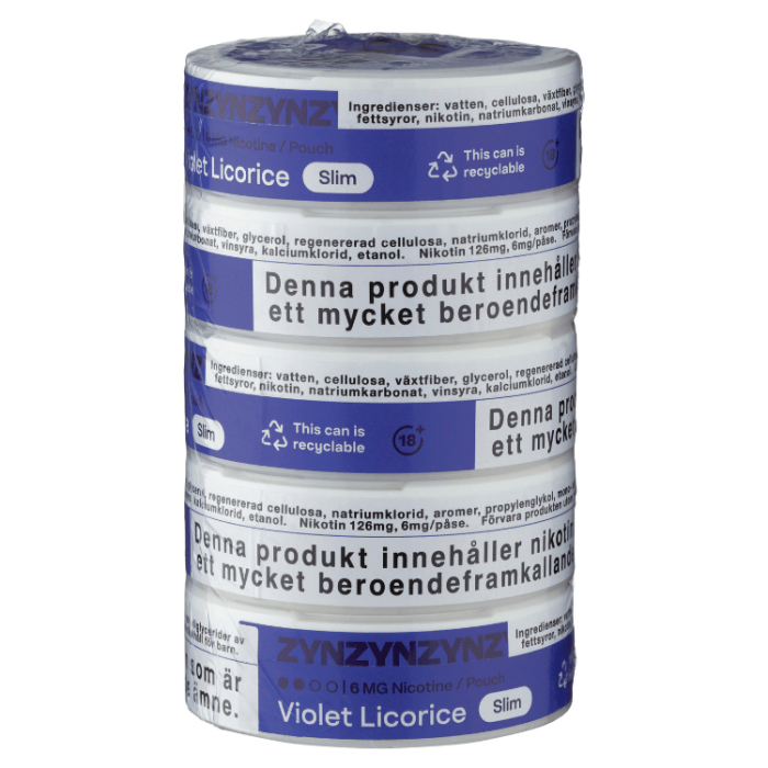  ZYN Violet Licorice Slim S3