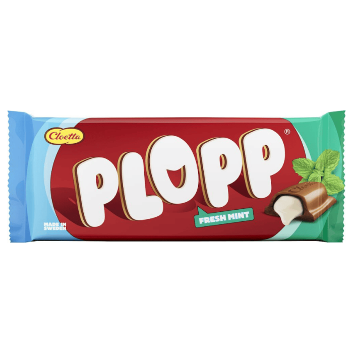 Cloetta CLO Plopp Fresh Mint 28 X 80 G