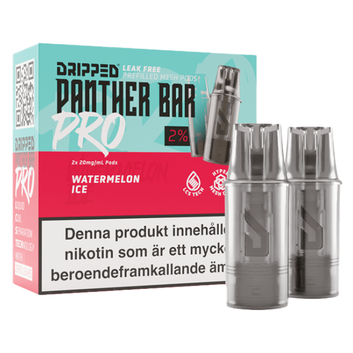  Dripped Panther Bar PRO POD Watermelon Ice 10-PACK