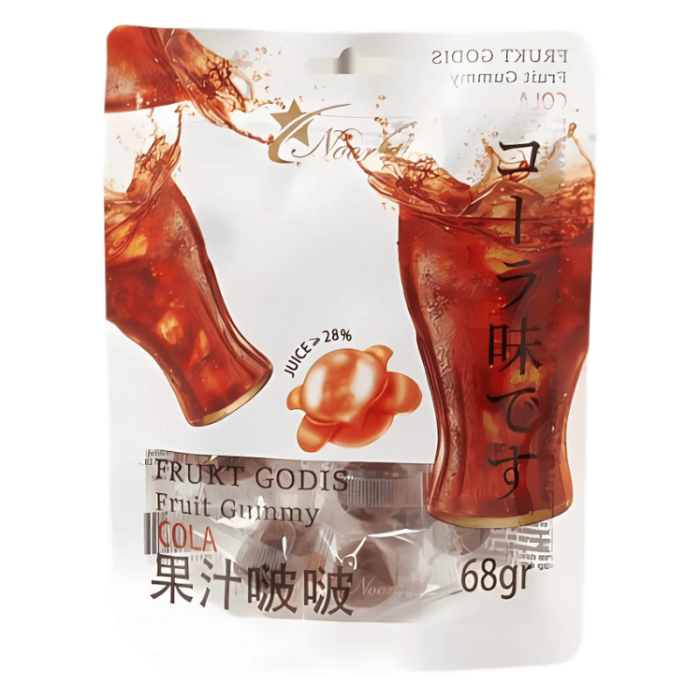  Frukt Godis Cola 10 X 68 G