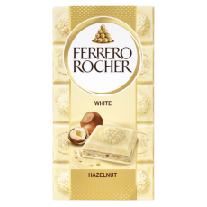 Ferrero Ferrero Rocher Tablets White 8 X 90 G