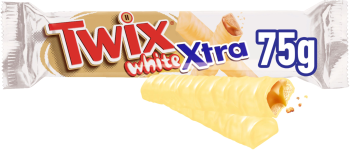 Mars Twix Xtra White 2-Pack 30 X 75 G