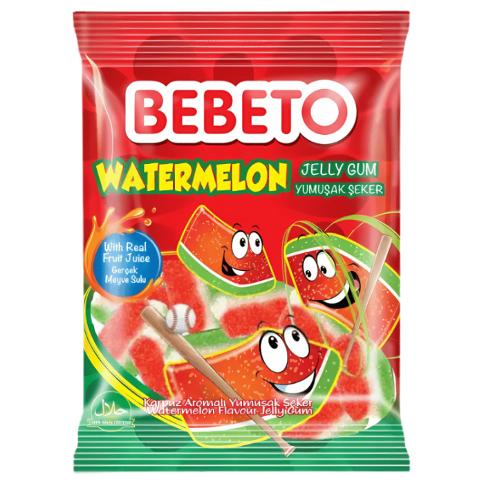  Bebeto Watermelon 12 X 80 G