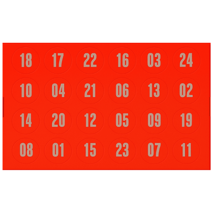  Nocco BCAA Kalender 2025 24 X 33 CL