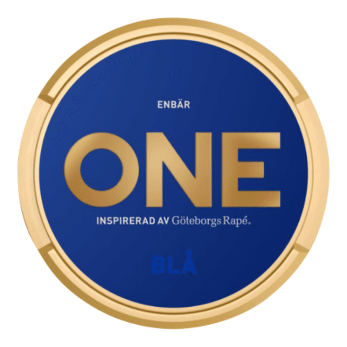  ONE Blå inspirerad av Göteborgs Rapé