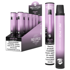  REV Disposable 10 MG Grape Ice 10-PACK