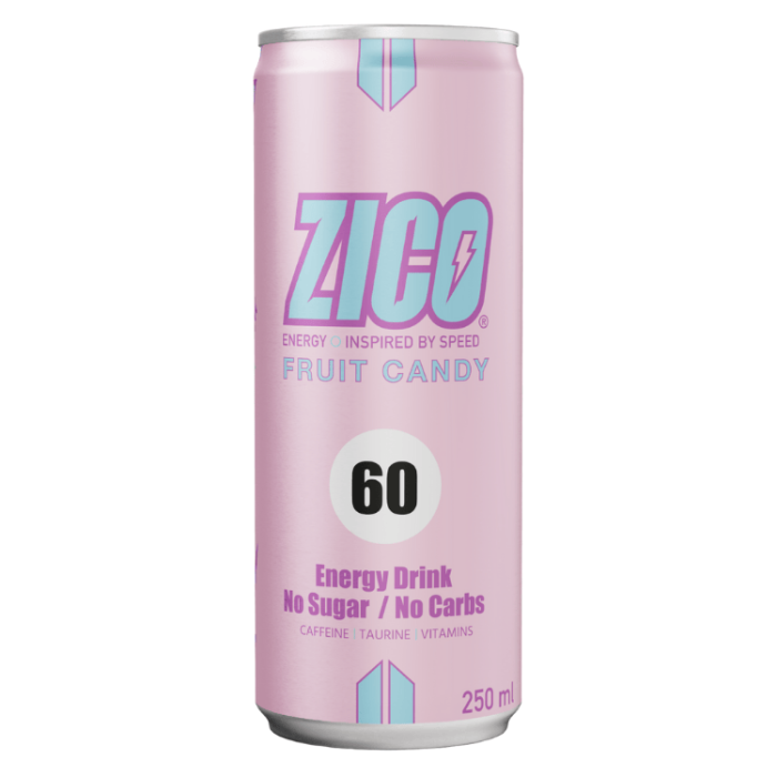  Zico Energy Drink Fruit Candy 24 X 25 CL