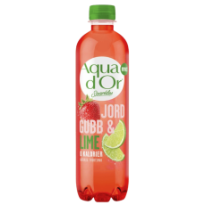 Aquador Aquador Sparkles Jordgubb & Lime 12 X 50 CL