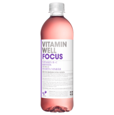 Vitamin Well Vitamin Well Focus Svarta Vinb&auml;r 12 X 50 CL