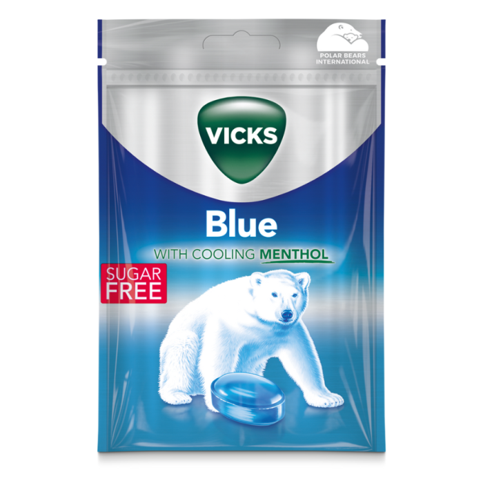  Vicks Blue Extra Strong/Fresh SF 20 X 72 G