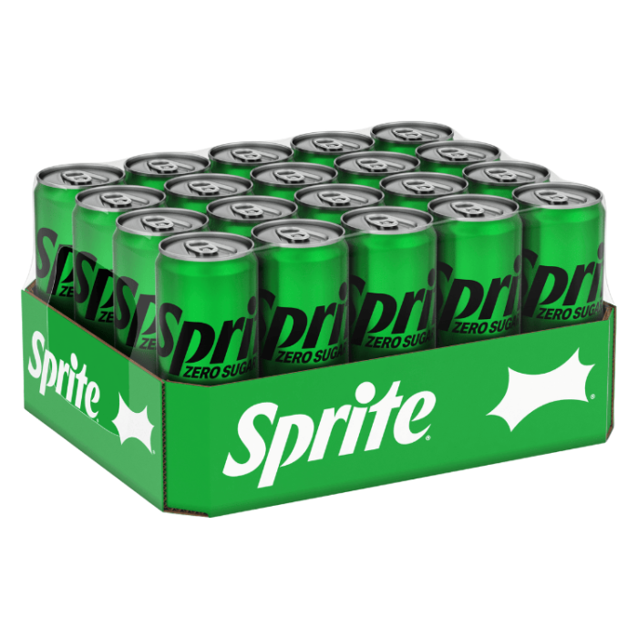Sprite Sprite Zero 20 X 33 CL