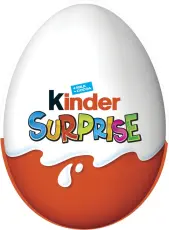 Kinder Kinder &Auml;gg Surprise 1-pack 72 X 20 G